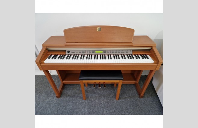 Yamaha CLP150 Digital Piano | Satin Cherry Finish | UK Delivery In Days | Warranty | P/X | Finance Options | Includes Stool, Headphones | Used | Serial Number 604810 - Image 1
